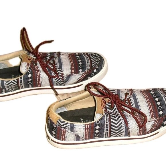 Twisted X Hooey Loper Mens Shoes Sz. 10.5 Aztec Southwestern Style